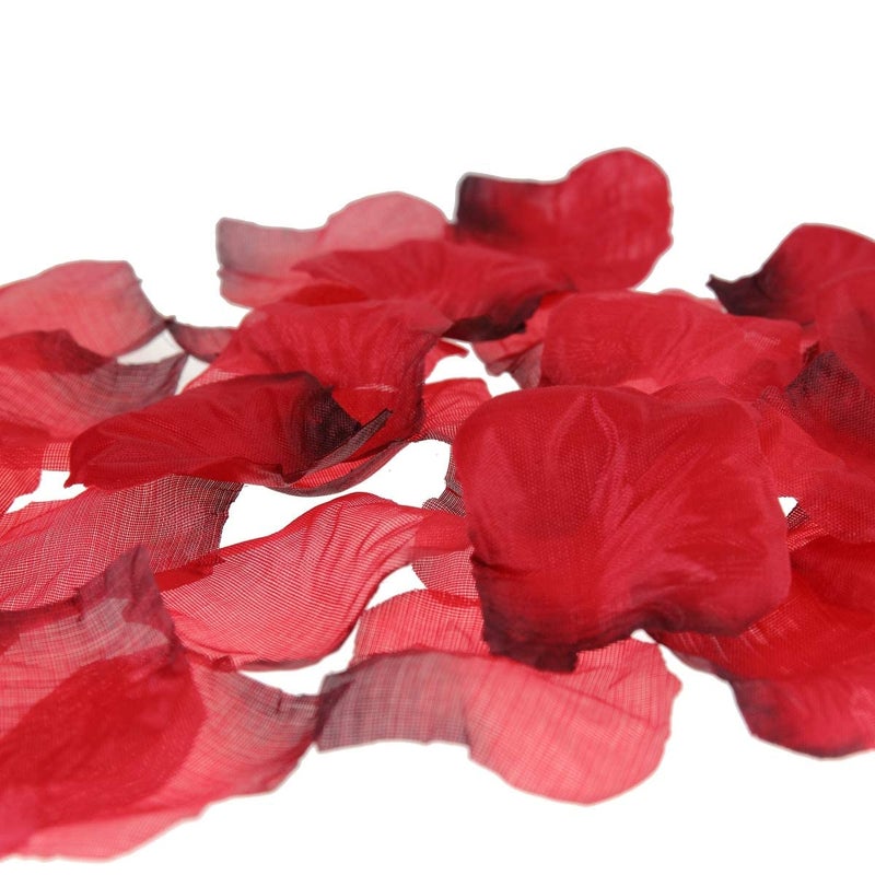 BinaryABC Artificial Silk Rose Petals Valentine's Day Decorations  Romantic Flower Decor Wedding 1000Pcs(Dark Red) - Image 4